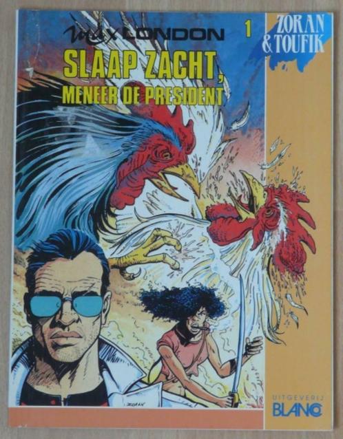 Strip Max London, Slaap Zacht Meneer De President, Nr1, 1990, Livres, BD, Utilisé, Une BD, Enlèvement ou Envoi