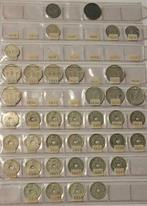 5 en 10 cent zink, 50 cent en 1 fr nikkel, 5 cent nikkel, Postzegels en Munten, Munten | België, Setje, Ophalen of Verzenden