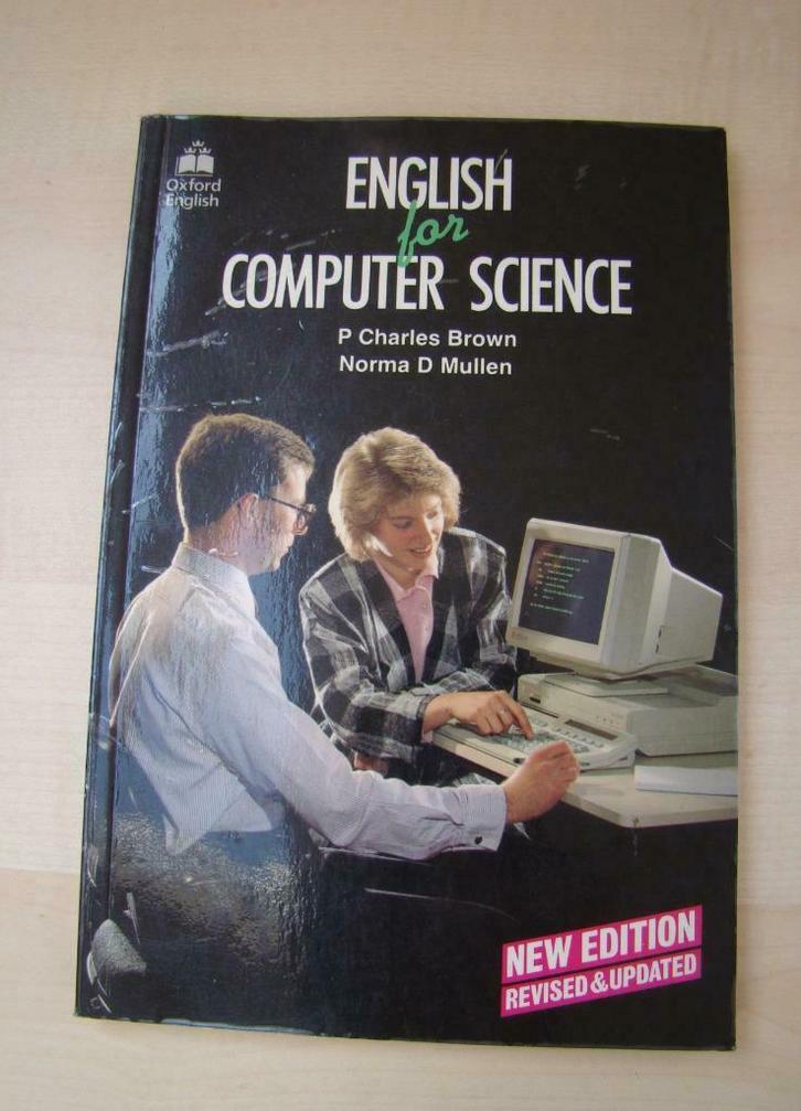 PC English for Computer Science – Brown-Mullen -1989 4e druk, Boeken, Studieboeken en Cursussen, Hogeschool, Ophalen of Verzenden