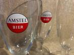 Amstel divers verres des années 60, Collections, Marques de bière, Utilisé, Amstel, Verre ou Verres