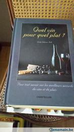 livre sur Quel vin pour quel plat, Boeken, Zo goed als nieuw, Verzenden