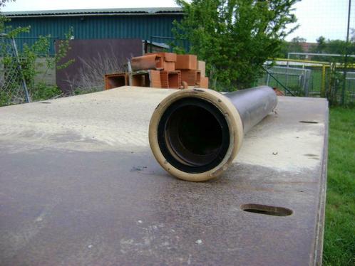 gres buizen + hulpstukken "Benor" gekeurd diameter 130/100, Doe-het-zelf en Bouw, Buizen en Afvoer, Nieuw, Rechte buis, Overige materialen