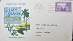 FDC- U.S.A. VIRGIN ISLANDS- NATUUR (ZELDZAME COVER)., Postzegels en Munten, Ophalen of Verzenden, Gestempeld, Dier of Natuur
