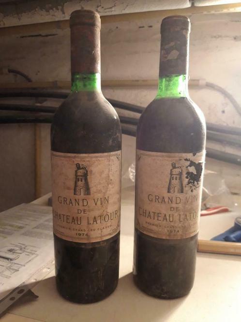 Cheval blanc 1974 - 2 château latour, Collections, Vins