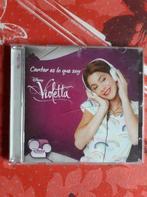 Violetta cd cantar es lo que soy, CD & DVD, Enlèvement