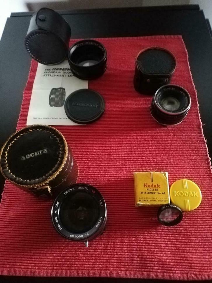 Objectifs  Zooms de 8 eur à 25 eur., TV, Hi-fi & Vidéo, Photo | Lentilles & Objectifs, Utilisé, Zoom, Enlèvement ou Envoi