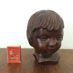 Tête de pavés à l'ancienne tête de pavés brun doux miel, Enlèvement ou Envoi, Utilisé