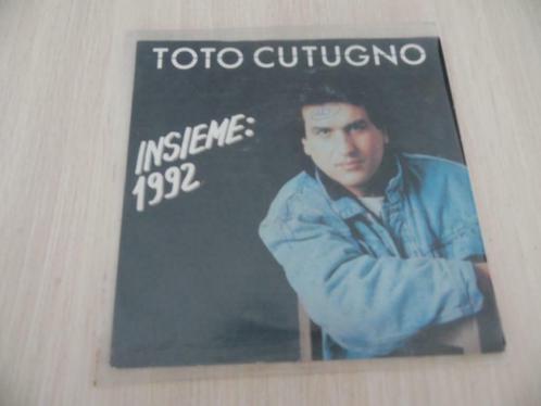 INSIEME   TOTO CUTUGNO   EUROVISION 1990, CD & DVD, Vinyles | Autres Vinyles, Comme neuf, Autres formats, Enlèvement ou Envoi