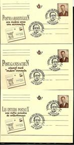 België 1996-Gele briefkaart reclame in 3 talen, Met stempel, Overig, Overig, Ophalen of Verzenden