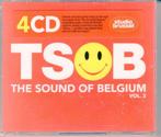 TSOB.VOL.3.(RED) THE SOUND OF BELGIUM.4 CD BOX. New. Sealed, Cd's en Dvd's, Ophalen of Verzenden, 2000 tot heden, Nieuw in verpakking