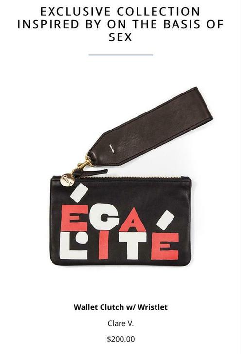 Exclusieve Clare V clutch (nieuw), Handtassen en Accessoires, Portemonnees, Nieuw, Ophalen