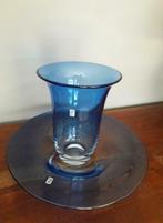 Vase + bol en cristal Christinenhütte, Antiquités & Art, Enlèvement ou Envoi