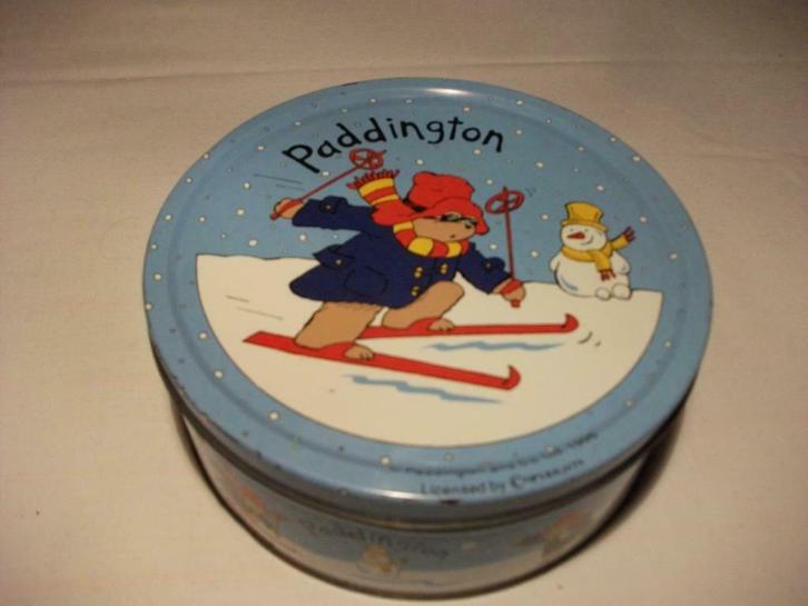 Retro blikken dozen Paddington, Potter&Moore, etc, Verzamelen, Blikken, Zo goed als nieuw, Koek(jes), Overige merken, Verzenden