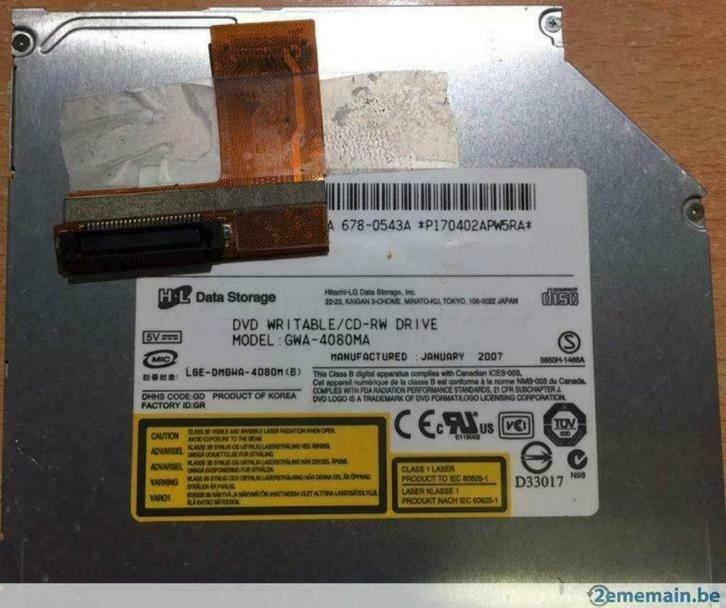 Super drive pour MacBook Pro - plusieurs modèles., Informatique & Logiciels, Apple Macbooks, Utilisé, MacBook, Enlèvement ou Envoi