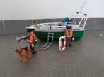 Playmobil 4471 kustwacht boot, Los Playmobil, Gebruikt, Ophalen