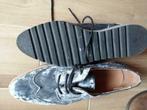 Retro veterschoenen fluweel mt 39, Schoenen met lage hakken, Ophalen of Verzenden, Zo goed als nieuw, Mezura