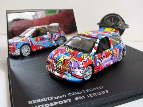 Renault Sport Clio Trophy Autosport #81 Letellier Universal, Hobby en Vrije tijd, Modelauto's | 1:43, Nieuw, Auto, Universal Hobbies