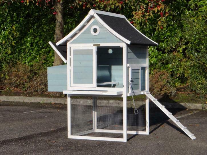 Poulailler XXL abri poule clapier lapin caille volaille NEUF, Dieren en Toebehoren, Pluimvee | Toebehoren, Nieuw, Kippenhok of Kippenren