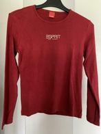 Esprit rood t-shirt met lange mouwen maat M / L, Lange mouw, Rood