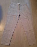Mooie grijze fashion broek met fijne ruit (maat 36 / 29), Gris, Enlèvement ou Envoi, Porté, Bershka