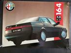 Showroom poster Alfa Romeo 164 2.0 V6 Turbo., Ophalen, Zo goed als nieuw