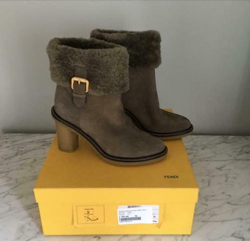 FENDI BOOTS - 36, Kleding | Dames, Schoenen, Zo goed als nieuw, Ophalen of Verzenden