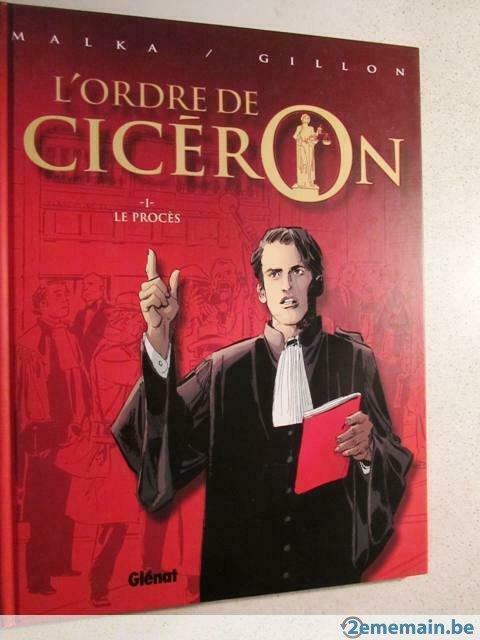 L'ordre de Cicéron (T.1) Le procès. Edition originale., Boeken, Stripverhalen, Nieuw