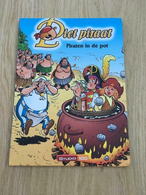Voorleesboek Piet Piraat - Piraten in de pot - Studio 100, Boeken, Kinderboeken | Kleuters, Gelezen, Fictie algemeen, 5 of 6 jaar