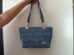Blauwe handtas met ritssluiting, Verzenden, Nieuw, Blauw, Handtas