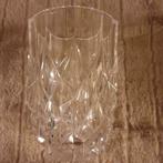 vase rétro en cristal en verre taillé / vintage, Comme neuf, Enlèvement ou Envoi, Verre