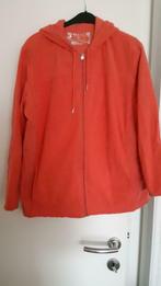 Gilet fleece canda koraalrood met kap maat L, Kleding | Dames, Ophalen of Verzenden, Zo goed als nieuw, Maat 42/44 (L)