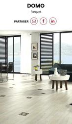 Carrelage imitation parquet "EL MOLINO DOMO BONE", Neuf, 60 cm ou plus, Carrelage de sol, Céramique