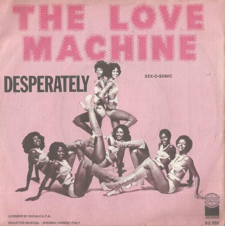 The Love Machine – Desperately / Sex-O-Sonic – Single, Cd's en Dvd's, Vinyl Singles, Gebruikt, Single, R&B en Soul, 7 inch, Ophalen of Verzenden