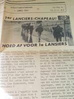 Lansiers, Boek of Tijdschrift, Ophalen of Verzenden, Landmacht