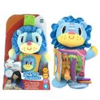 Playskool baby knuffel Lee de Leeuw met ramelaar en boekje, Ophalen of Verzenden, Ontdekken, Met geluid