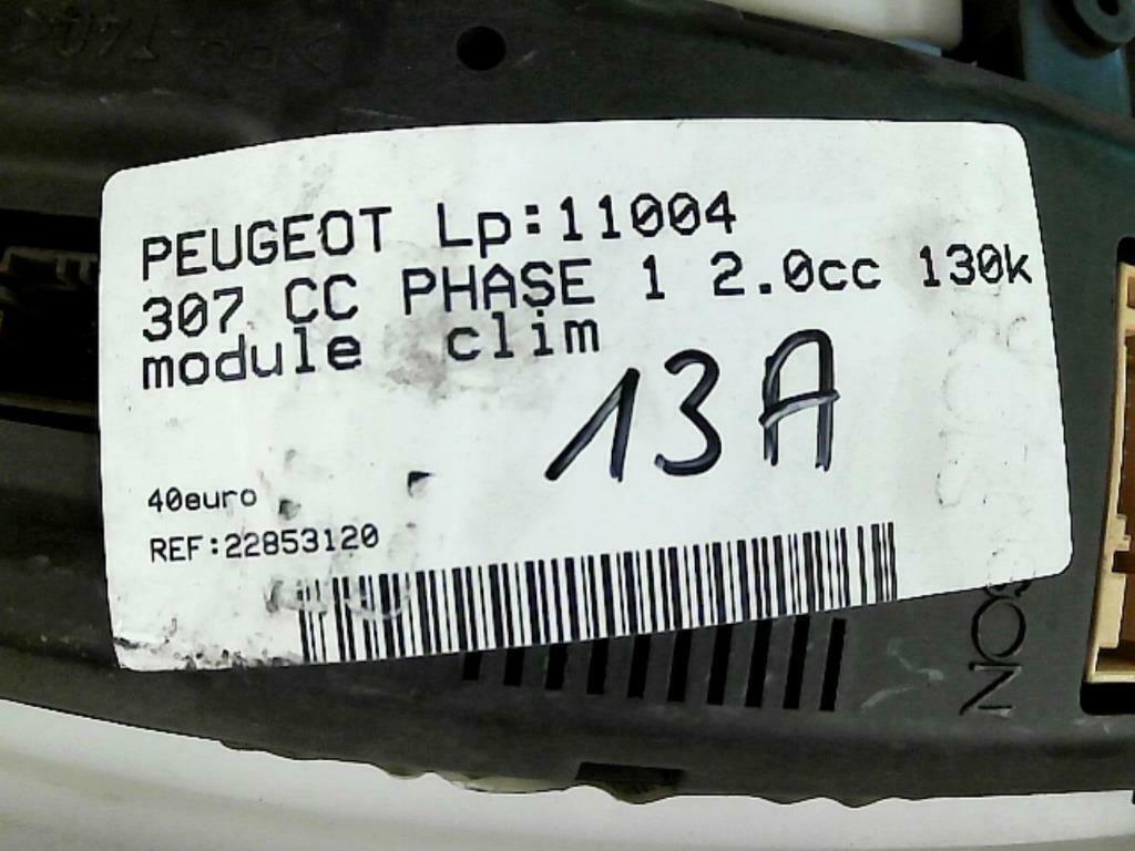 Module de chauffage Peugeot 307cc 2005-2008 9646627977 (13A), Auto-onderdelen, Ophalen of Verzenden, Gebruikt, Peugeot