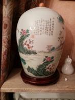 Chinese grote vaas met deksel, Antiek en Kunst, Antiek | Vazen, Ophalen