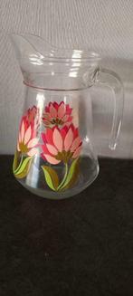vintage glazen karaf, Enlèvement ou Envoi, Comme neuf, Verre, Verre ou Verres