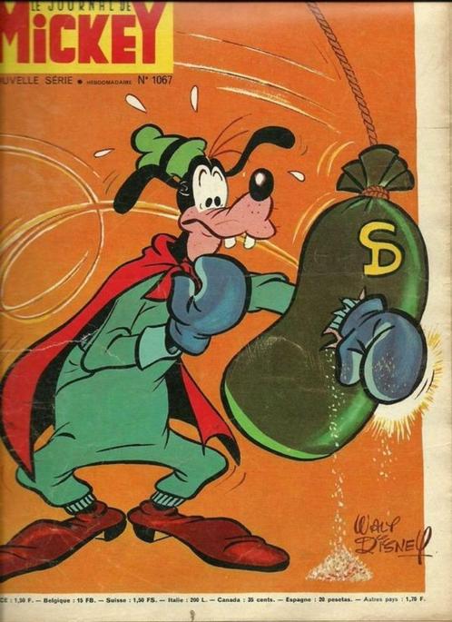Le Journal De Mickey, Nouvelle Série 1067, Boeken, Stripverhalen, Gelezen, Ophalen of Verzenden