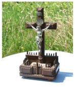 §crucifix art populaire en bois, Antiquités & Art, Enlèvement ou Envoi