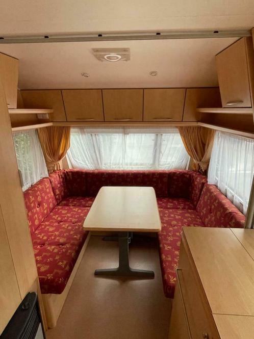 caravan chateau 430 met voortent, Caravanes & Camping, Caravanes, Entreprise, jusqu'à 4, 750 - 1000 kg, Banquette en rond, Chateau