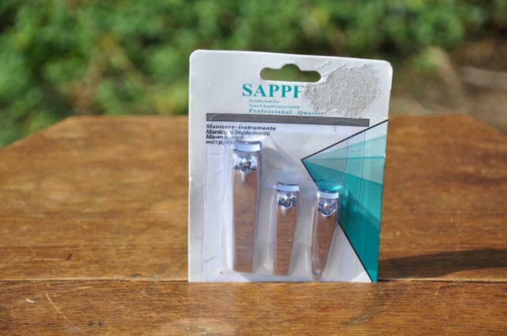ensemble de 3 coupe ongle neuf, Neuf, Enlèvement ou Envoi, Mains et Ongles, Accessoires