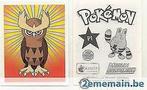 Pokemon 2001, Collections, Autocollants, Envoi, Neuf