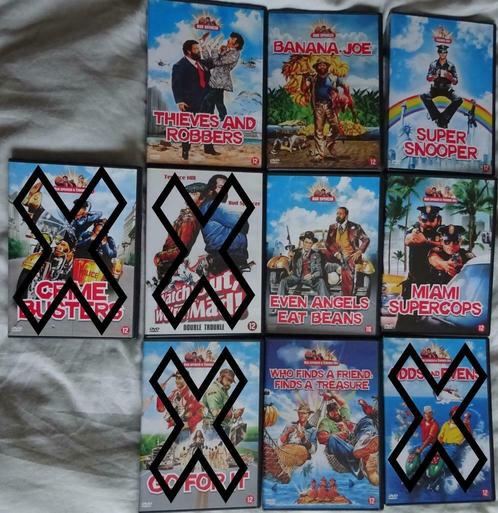Bud Spencer Terence Hill DVD's, CD & DVD, DVD | Comédie, Comme neuf, Comédie d'action, À partir de 12 ans, Enlèvement ou Envoi