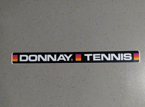 Vintage Sticker - Donnay - Tennis - Zwart - Mooie staat, Verzamelen, Stickers, Nieuw, Merk, Ophalen of Verzenden