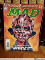 Mad, nrs. 356, 359d,384, 385, strips en cartoons, Ophalen of Verzenden, Gelezen