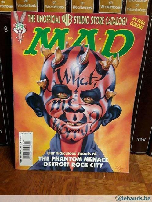 Mad, nrs. 356, 359d,384, 385, strips en cartoons, Boeken, Stripverhalen, Gelezen, Ophalen of Verzenden