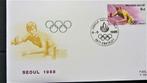 FIRST DAY COVER- BELGIË.- OLYMPISCHE SPELEN SEOUL 1988., Postzegels en Munten, Postzegels | Thematische zegels, Ophalen of Verzenden