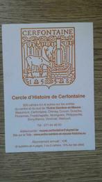 Cercle d'Histoire de Cerfontaine, Waals-Brabant, Ongelopen, Ophalen of Verzenden