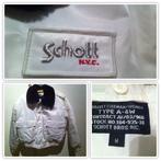 witte Schott NYC Bomber Jacket, Vêtements | Femmes, Taille 38/40 (M), Porté, Enlèvement ou Envoi, Blanc